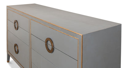 Gabriella Chest Of Drawers- Storm Grey - Chapin Furniture