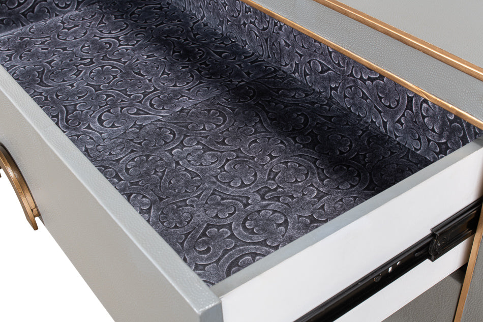 Gabriella Chest Of Drawers- Storm Grey - Chapin Furniture