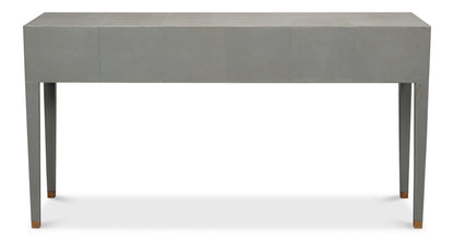 Gabriella Console- Storm Grey - Chapin Furniture