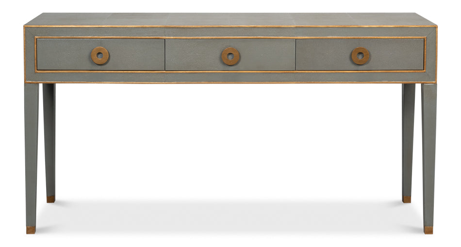 Gabriella Console- Storm Grey - Chapin Furniture