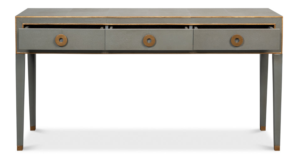 Gabriella Console- Storm Grey - Chapin Furniture
