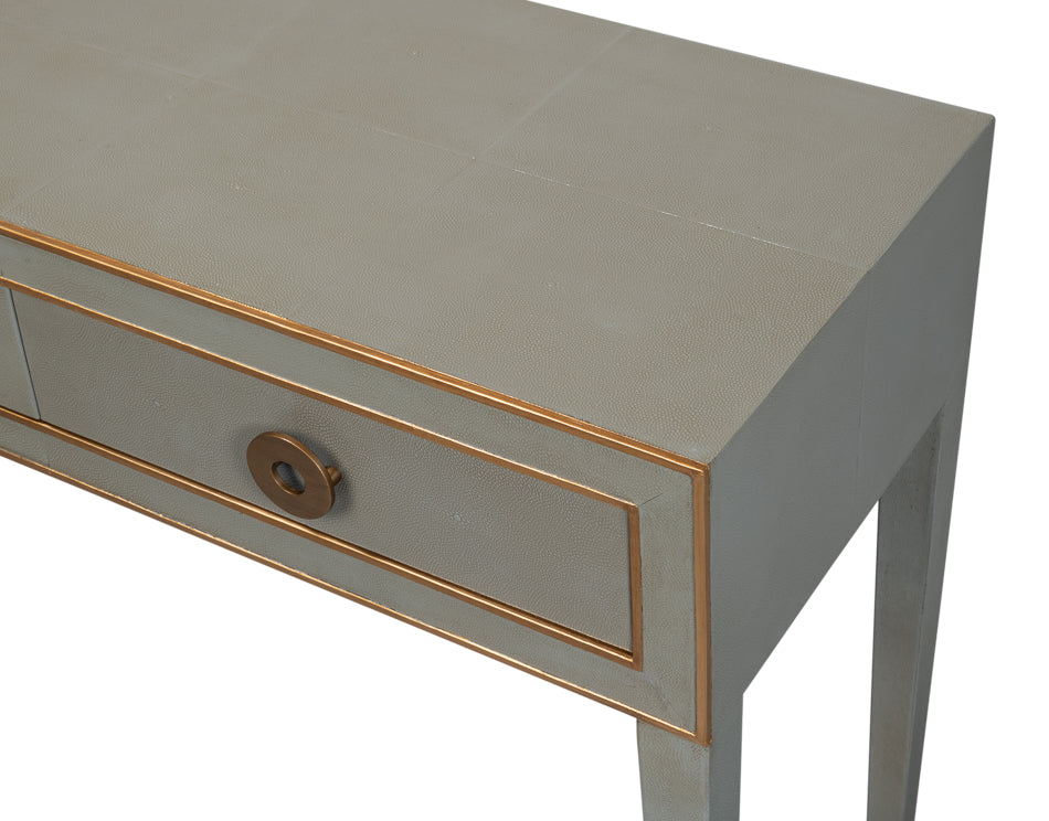 Gabriella Console- Storm Grey - Chapin Furniture