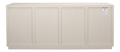 Hollis 4 Door Sideboard-Antique White - Chapin Furniture