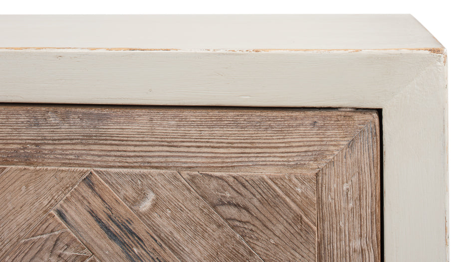 Hollis 4 Door Sideboard-Antique White - Chapin Furniture