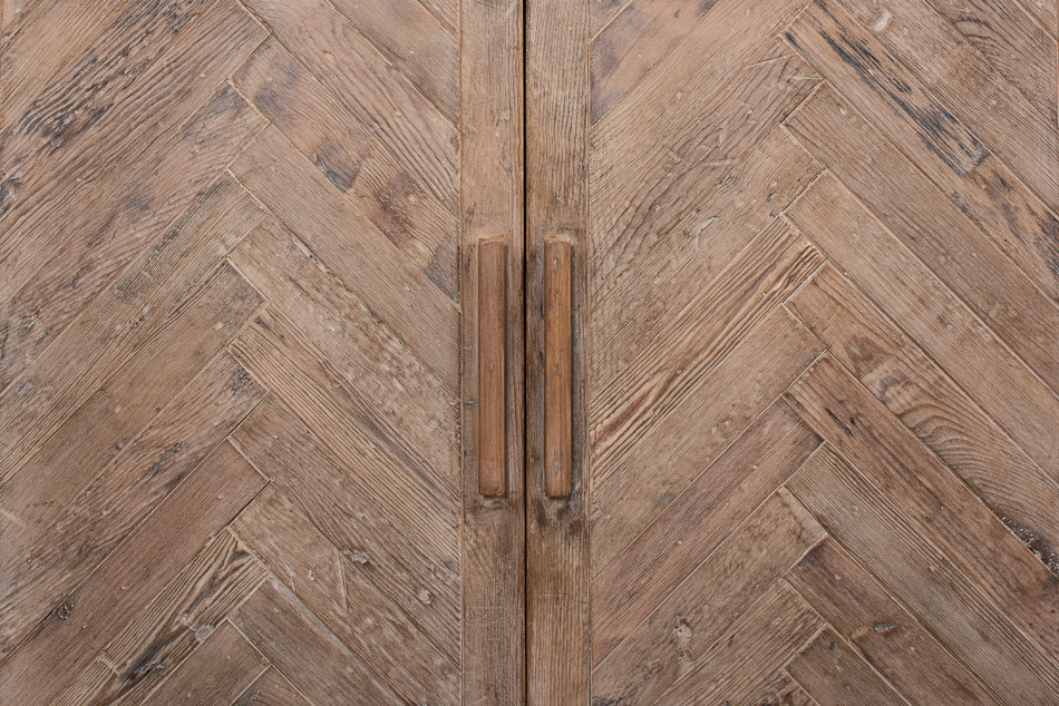 Hollis 4 Door Sideboard-Antique White - Chapin Furniture