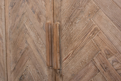 Hollis 4 Door Sideboard-Antique White - Chapin Furniture