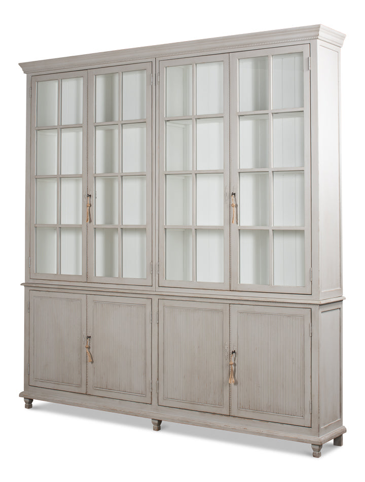 Harper Glass Front Bookcase - Chapin Furniture