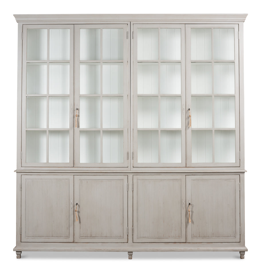Harper Glass Front Bookcase - Chapin Furniture