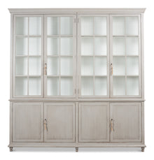 Harper Glass Front Bookcase - Chapin Furniture