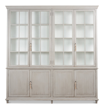 Harper Glass Front Bookcase - Chapin Furniture