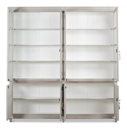 Harper Glass Front Bookcase - Chapin Furniture