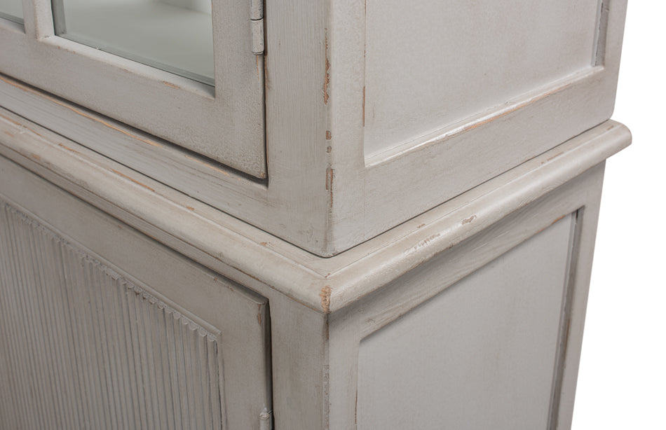 Harper Glass Front Bookcase - Chapin Furniture