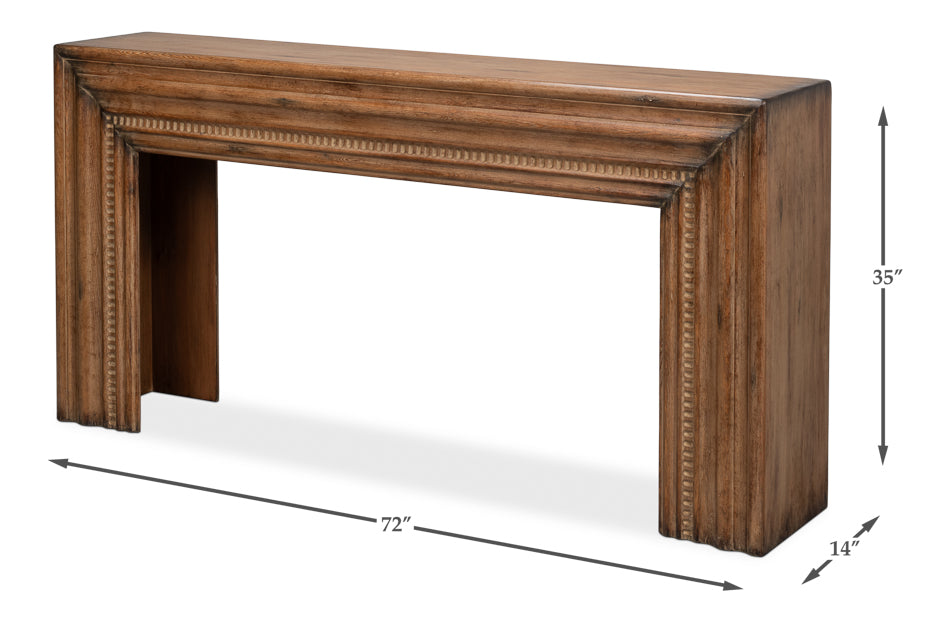 Mantel Console- Brown - Chapin Furniture