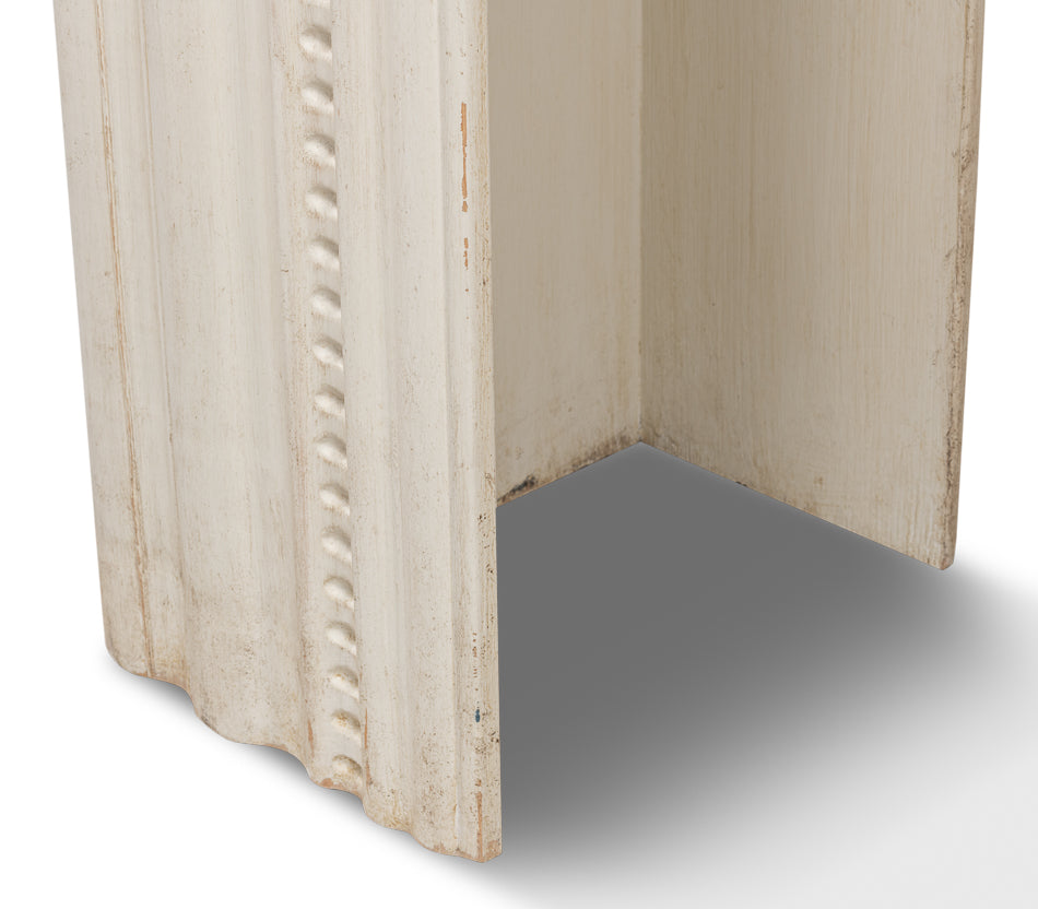 Mantel Console- Antique White - Chapin Furniture