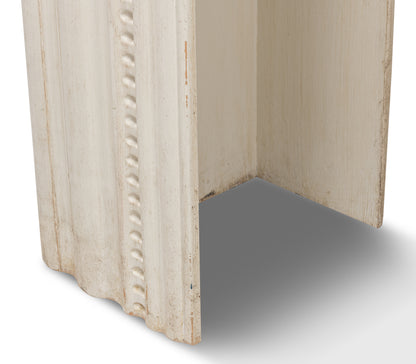 Mantel Console- Antique White - Chapin Furniture