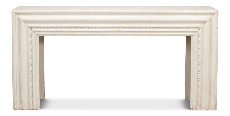 Mantel Console- Antique White - Chapin Furniture