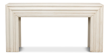 Mantel Console- Antique White - Chapin Furniture