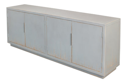 Maldives 4 Door Sideboard- Eros Blue - Chapin Furniture
