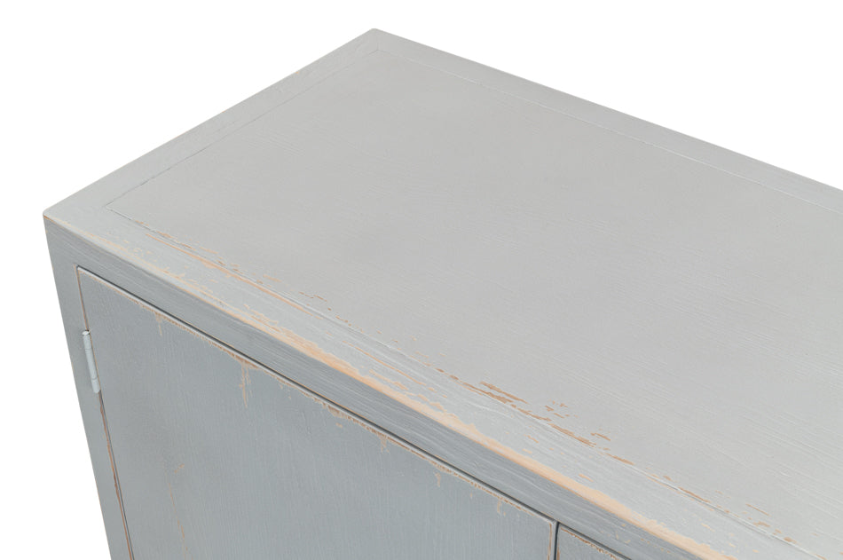 Maldives 4 Door Sideboard- Eros Blue - Chapin Furniture