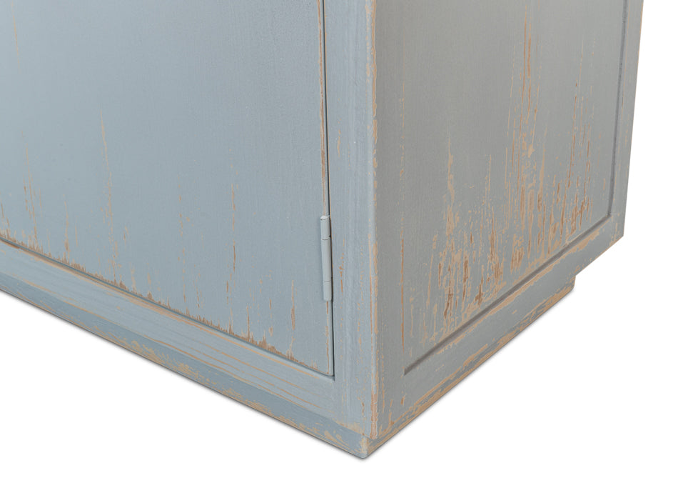 Peyto Four Door Sideboard- Eros Blue - Chapin Furniture