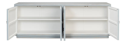 Peyto Four Door Sideboard- Eros Blue - Chapin Furniture
