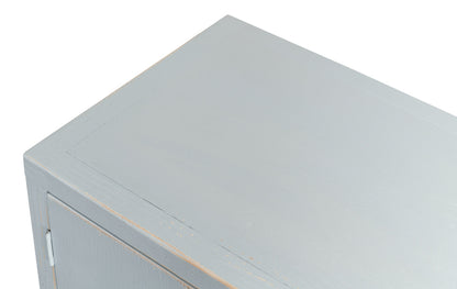 Peyto Four Door Sideboard- Eros Blue - Chapin Furniture