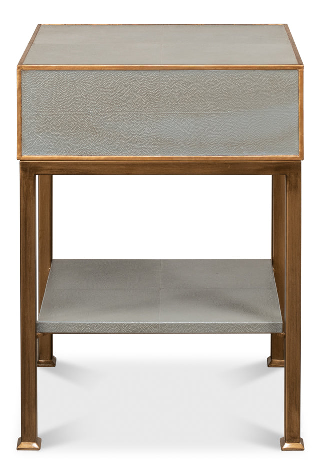 Gillian One Drawer Nightstand- Storm Grey - Chapin Furniture