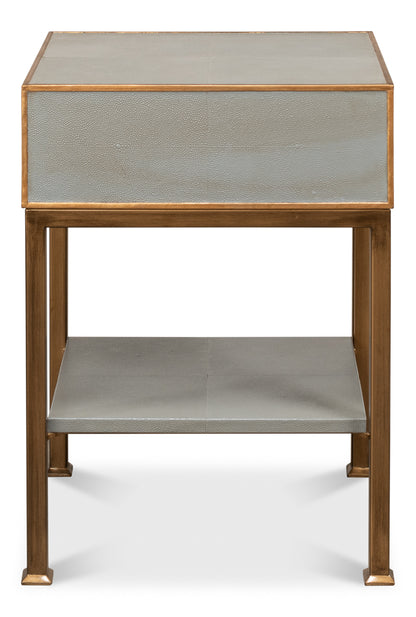 Gillian One Drawer Nightstand- Storm Grey - Chapin Furniture