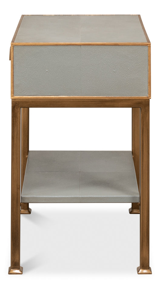 Gillian One Drawer Nightstand- Storm Grey - Chapin Furniture