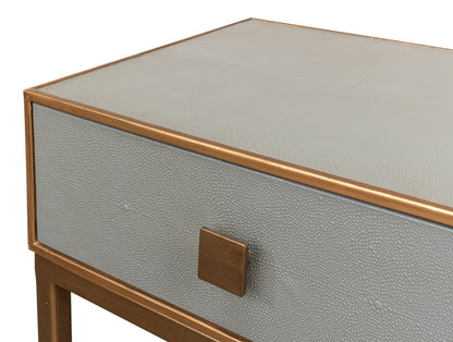 Gillian One Drawer Nightstand- Storm Grey - Chapin Furniture