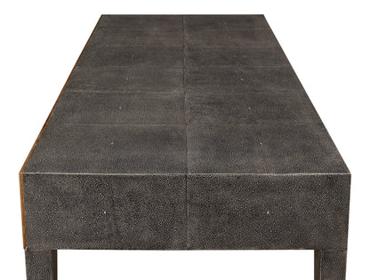 Gabriella Shagreen Desk/Table- Antique Grey - Chapin Furniture