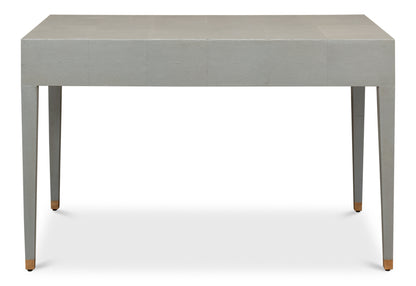 Gabriella Shagreen Desk/Table- Storm Grey - Chapin Furniture