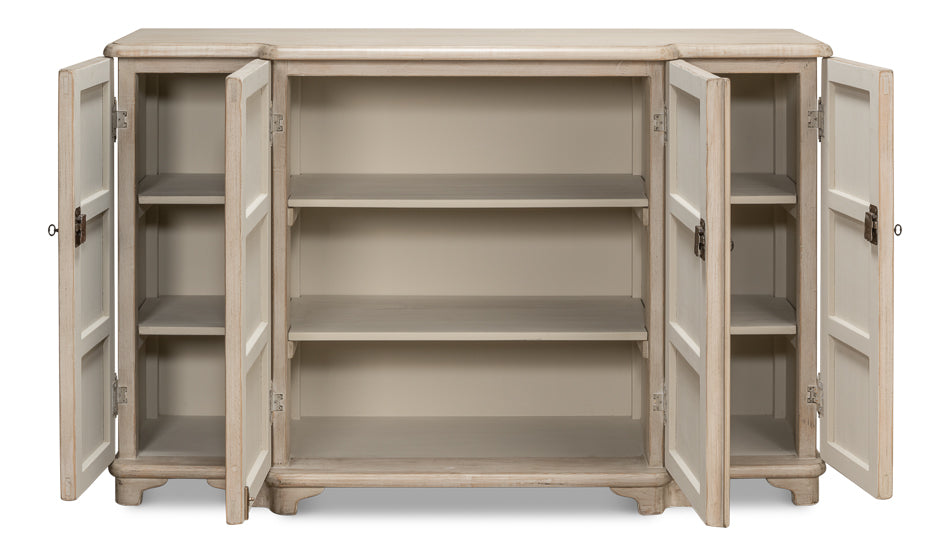 Entree' Sideboard-  Stone Grey Finish - Chapin Furniture