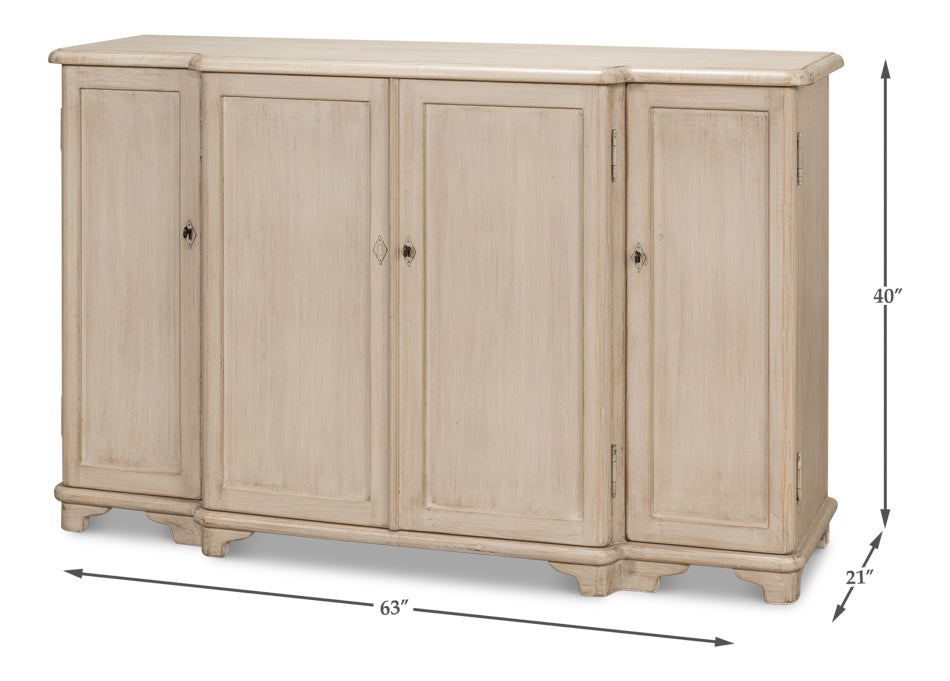 Entree' Sideboard-  Stone Grey Finish - Chapin Furniture