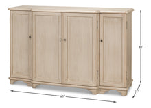 Entree' Sideboard-  Stone Grey Finish - Chapin Furniture