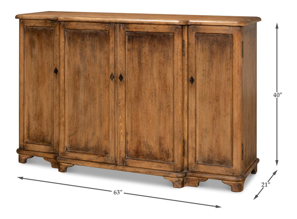 Entree' Sideboard-  Brown Finish - Chapin Furniture