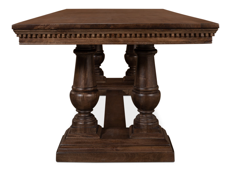 Sarreid Ltd. Joshua Pedestal Dining Table - Thumbnail 5