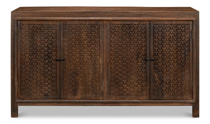 Battle Chainmail 4 Door Sideboard - Chapin Furniture