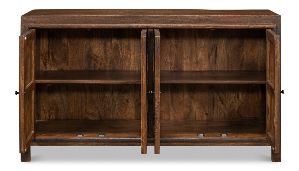 Battle Chainmail 4 Door Sideboard - Chapin Furniture