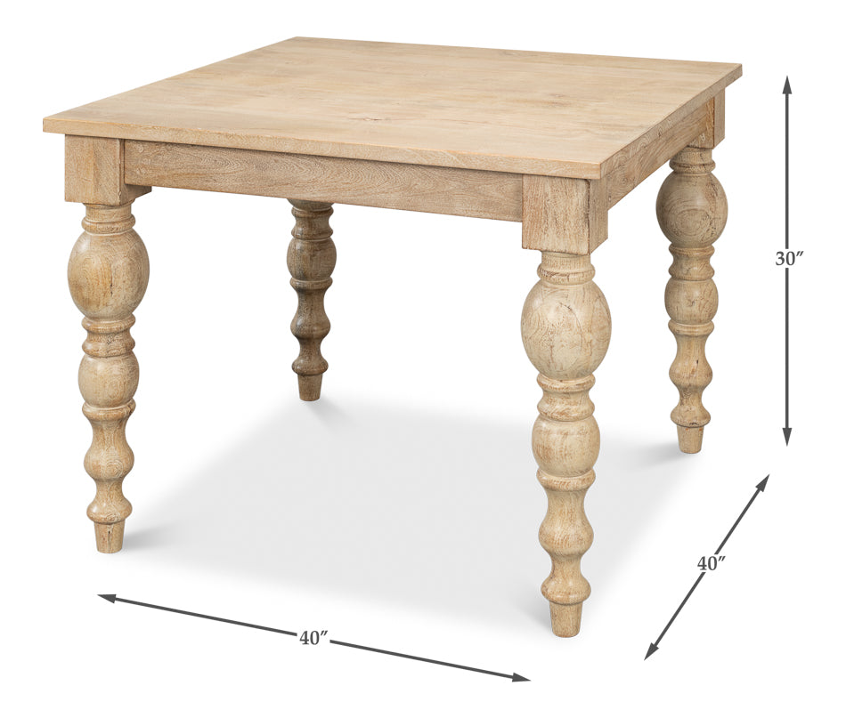 Jocelyn Dining Table- Square - Chapin Furniture