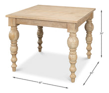 Jocelyn Dining Table- Square - Chapin Furniture