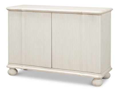 Astrid Entrance Commode- Antique White - Chapin Furniture