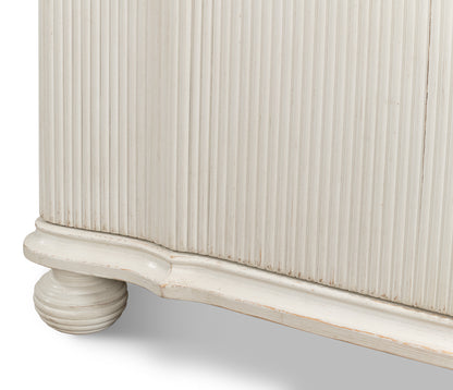 Astrid Entrance Commode- Antique White - Chapin Furniture