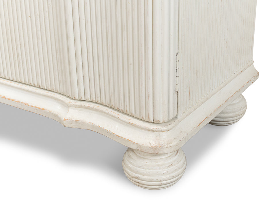 Astrid Entrance Commode- Antique White - Chapin Furniture