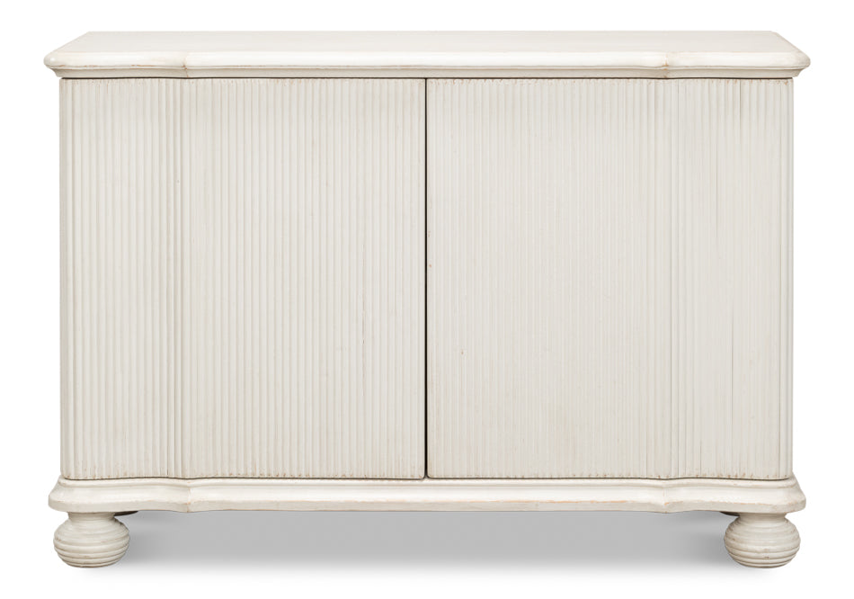Astrid Entrance Commode- Antique White - Chapin Furniture
