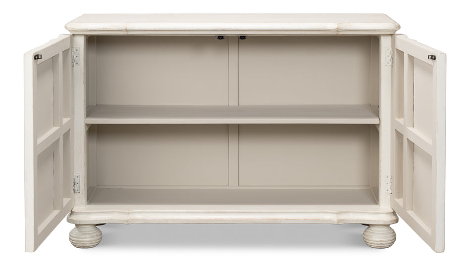 Astrid Entrance Commode- Antique White - Chapin Furniture