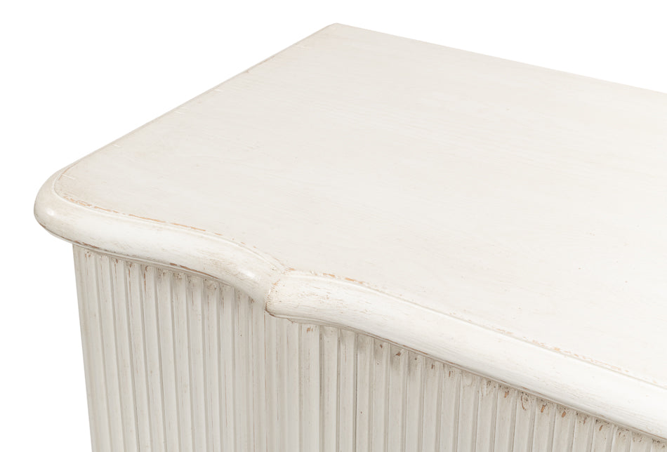 Astrid Entrance Commode- Antique White - Chapin Furniture