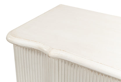 Astrid Entrance Commode- Antique White - Chapin Furniture