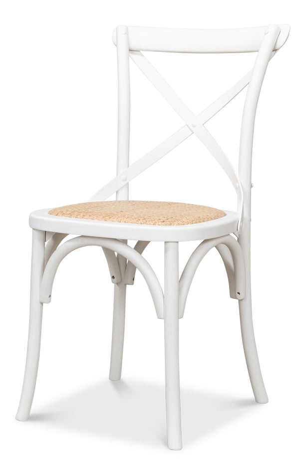 Tuileries White Side Chair- Set of 2 - Chapin Furniture