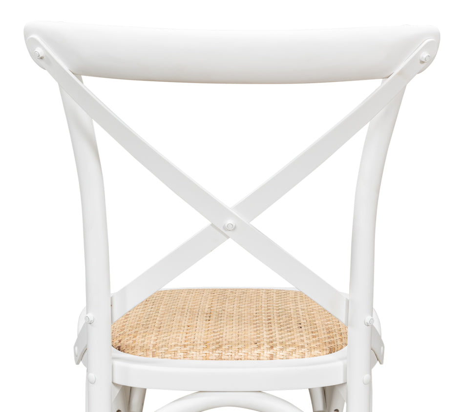 Tuileries White Side Chair- Set of 2 - Chapin Furniture